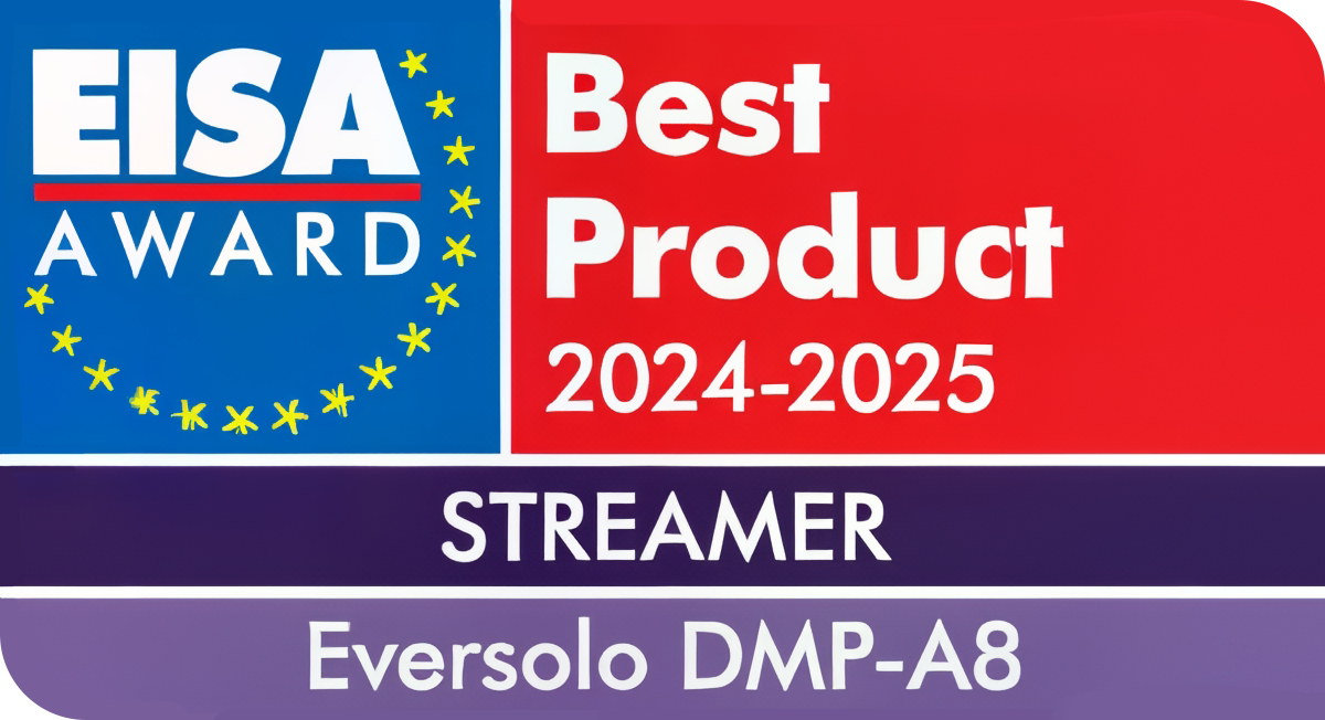 EISA EverSolo DMP-A8 - Best Streamer Award, 2024-2025